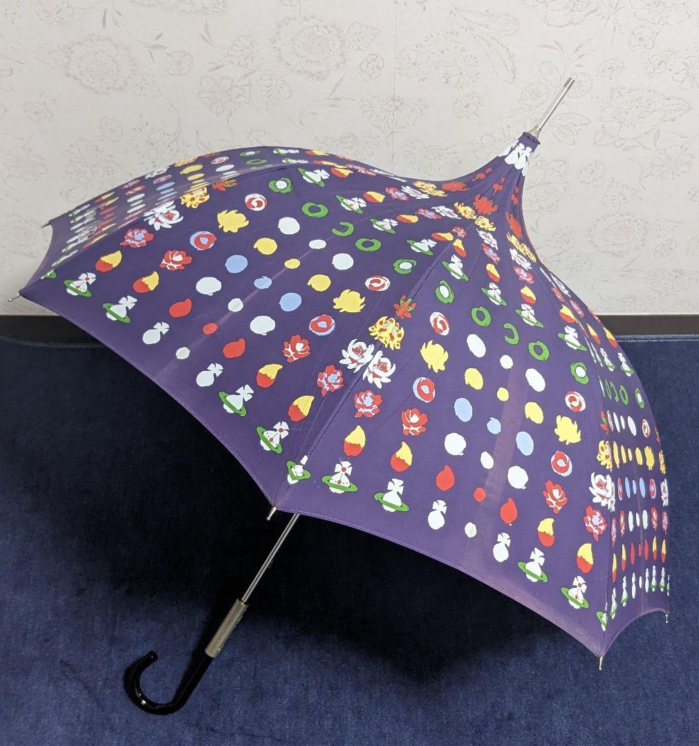 パゴダ雨傘 長傘 ヴィヴィアンウエストウッド