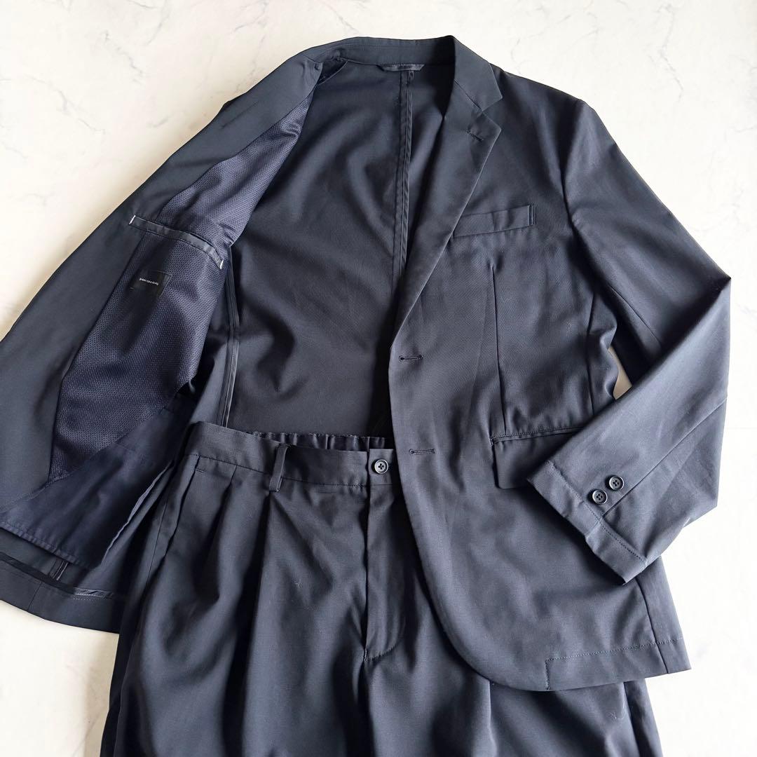 美品 近年 グリーンレーベルリラクシング TWウォッシャブルトロ セットアップ