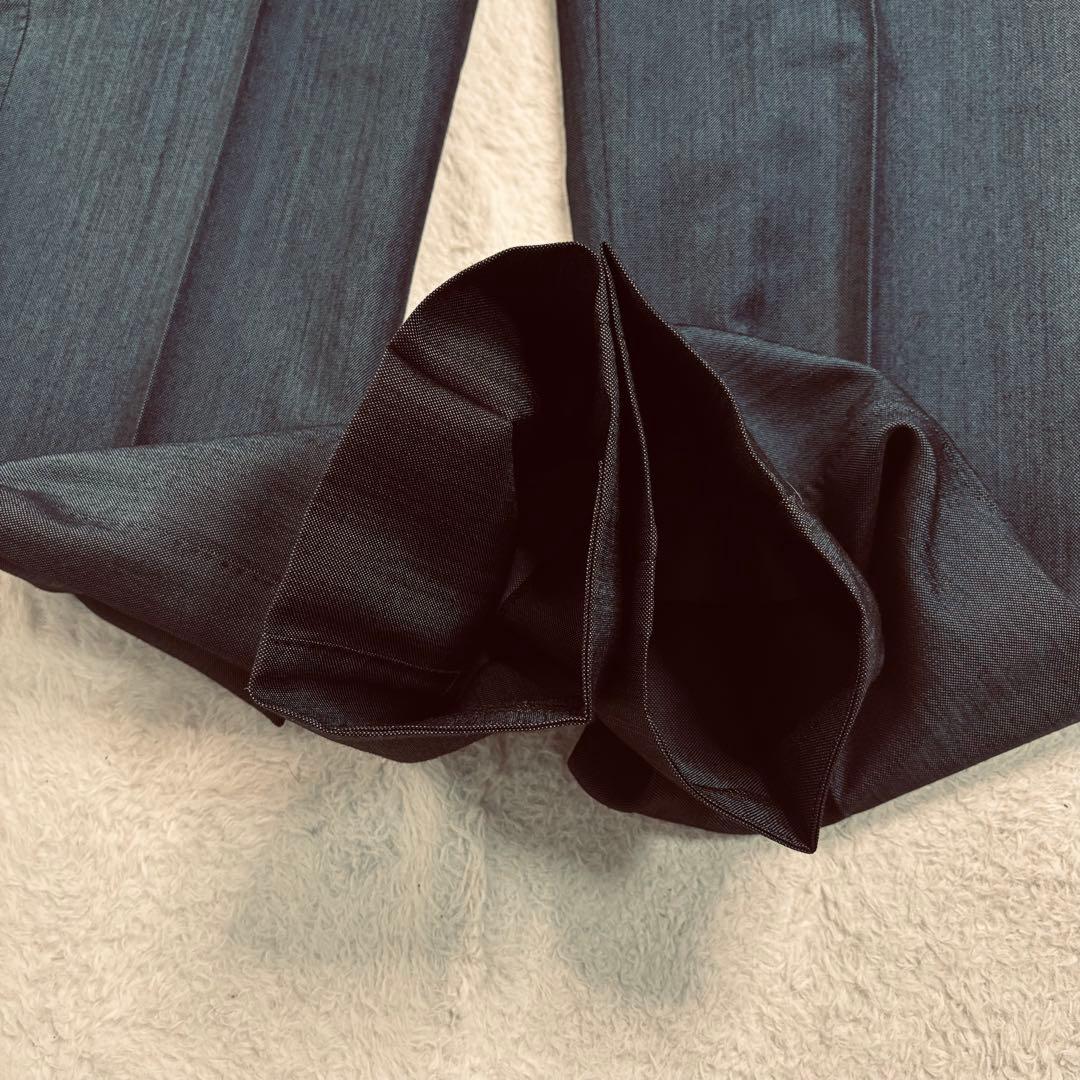 大きいサイズ ダークブルー 3ピーススーツリバーシブルベスト 175cm 本切羽