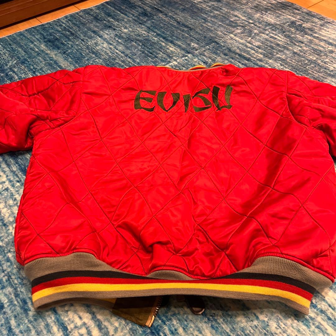 【evisu MA-1ジャケット リバーシブル】