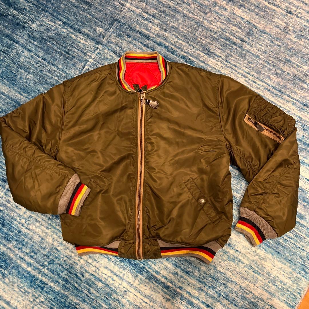 【evisu MA-1ジャケット リバーシブル】