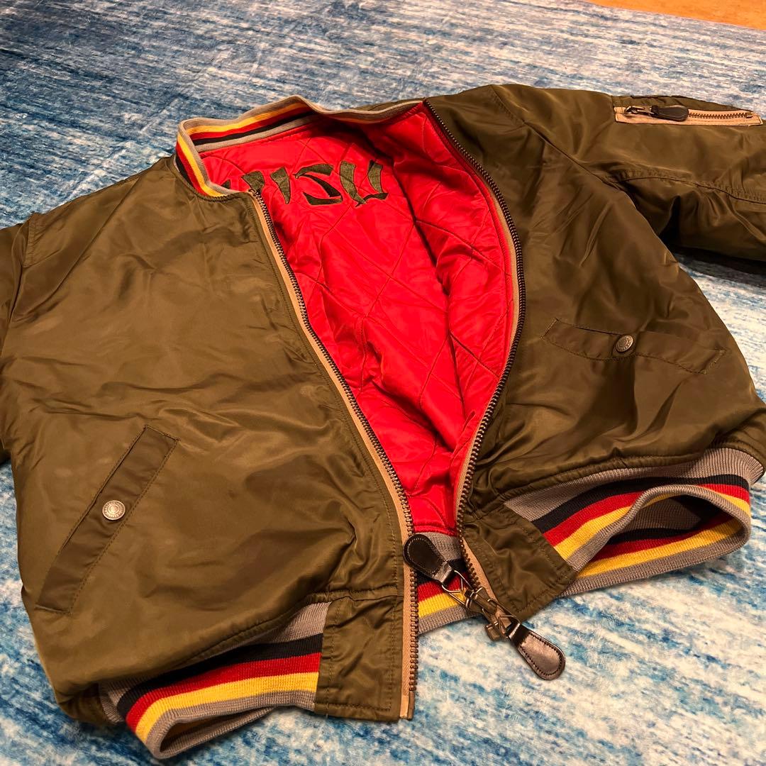 【evisu MA-1ジャケット リバーシブル】
