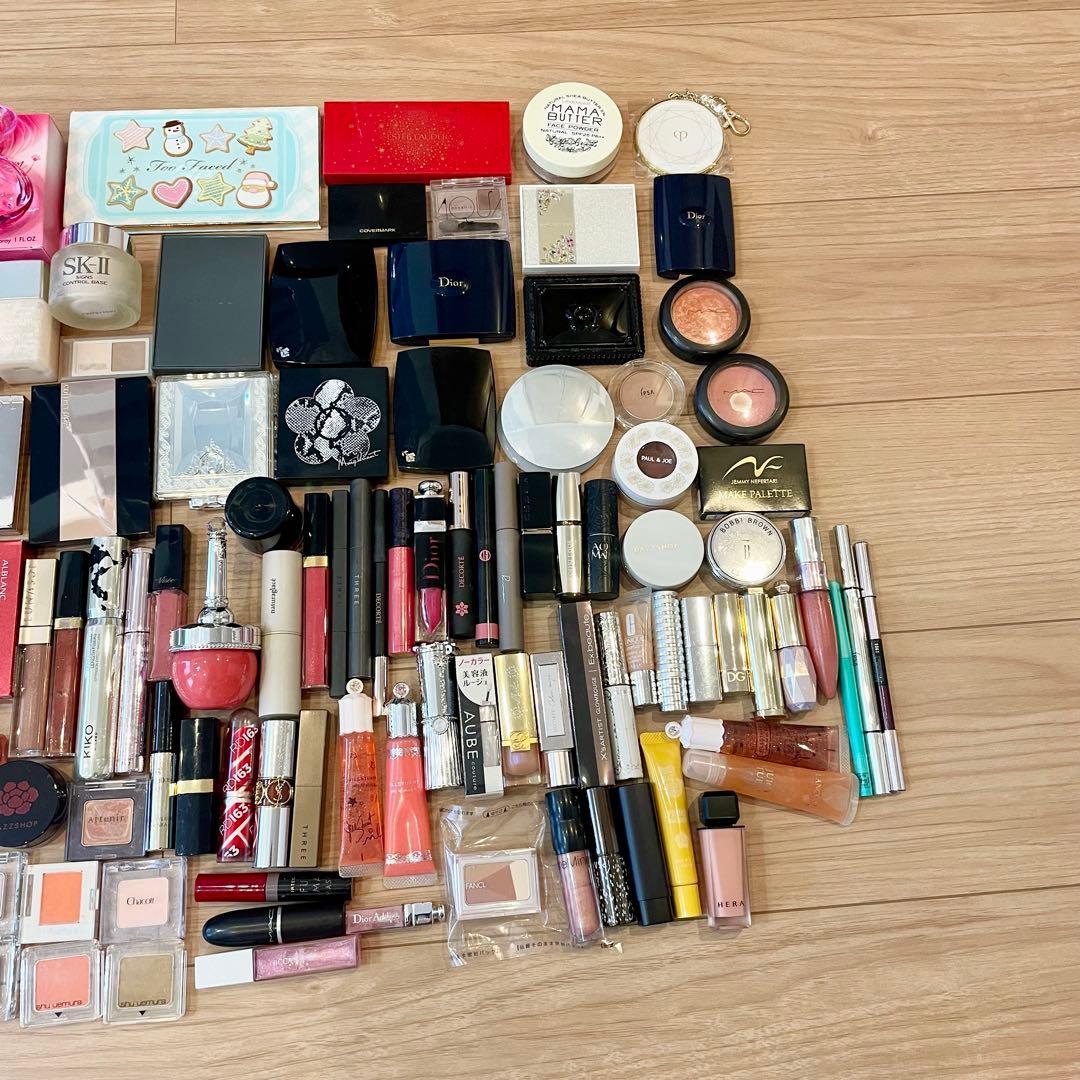 【計130点】お得★ほぼ全デパコス、プチプラコスメ化粧品まとめ売り