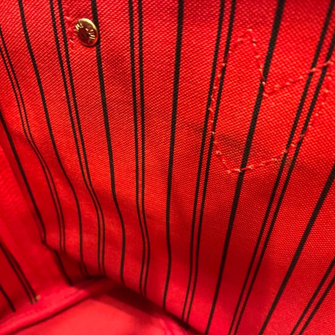 LOUIS VUITTON ダミエ・エベヌ トートバッグPMポーチ付き