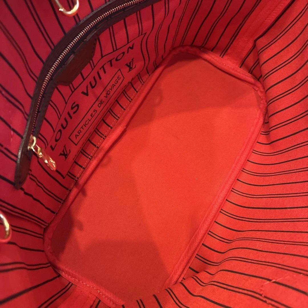 LOUIS VUITTON ダミエ・エベヌ トートバッグPMポーチ付き