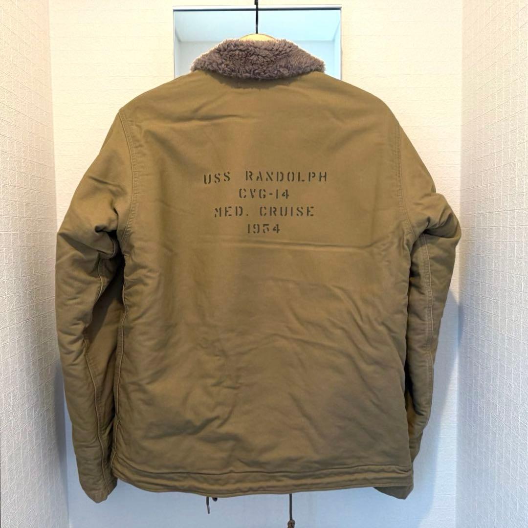 BUZZ RICKSON'Sバズリクソンズ／N-1デッキジャケット／未使用L