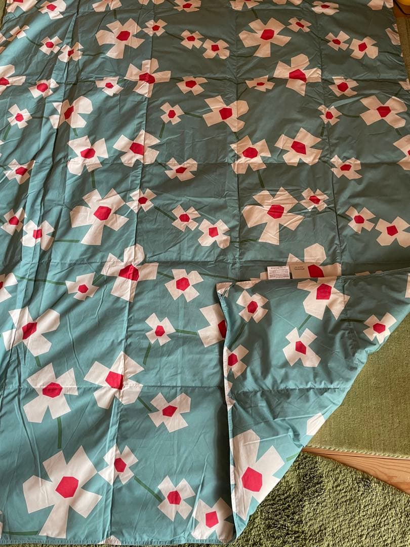 丸洗い可【シビラ】羽毛肌掛布団 ダウンケット（150×210）アマポラス　ブルー