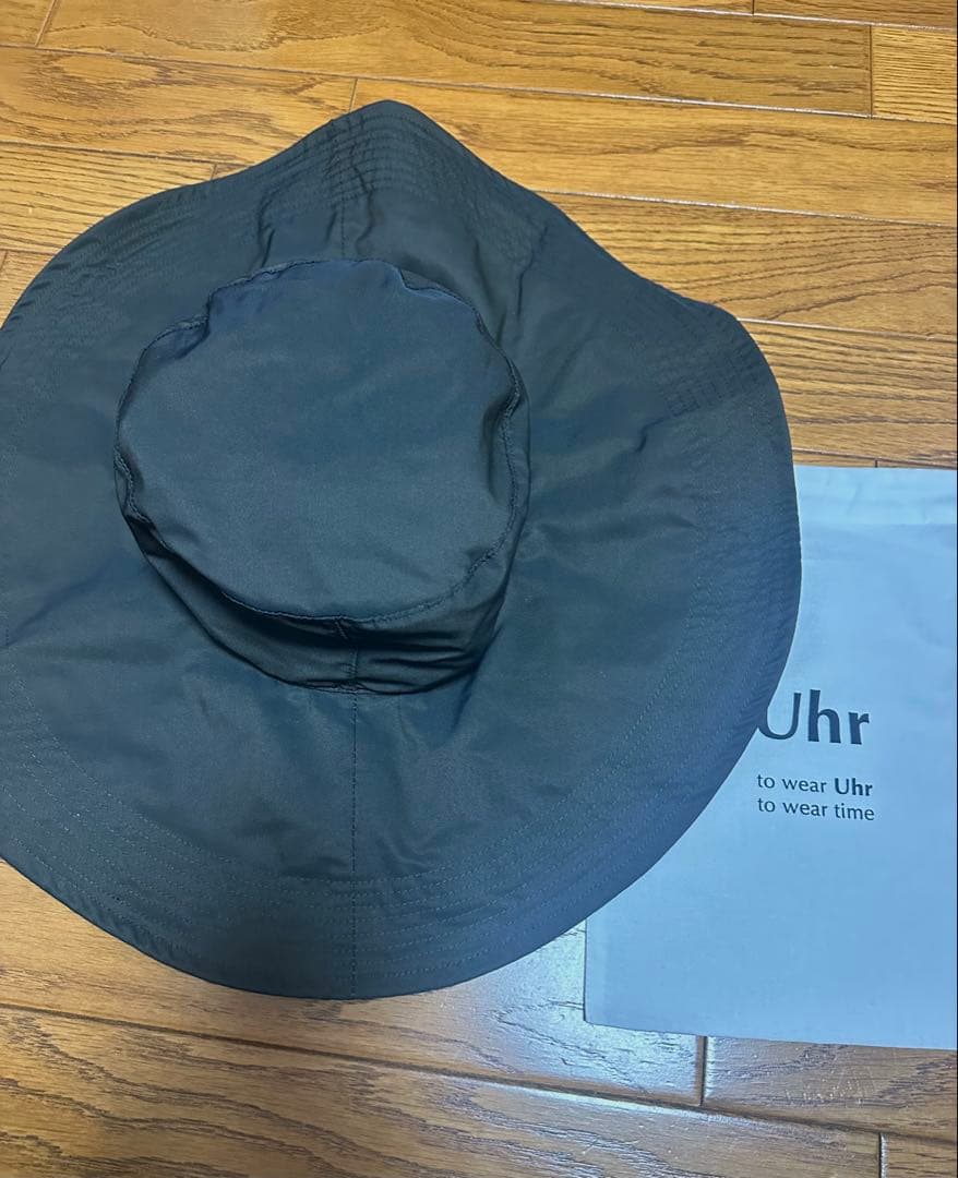 Uhr ウーア サンハット つば広ハット ダークブラウン 25SS 新品未使用