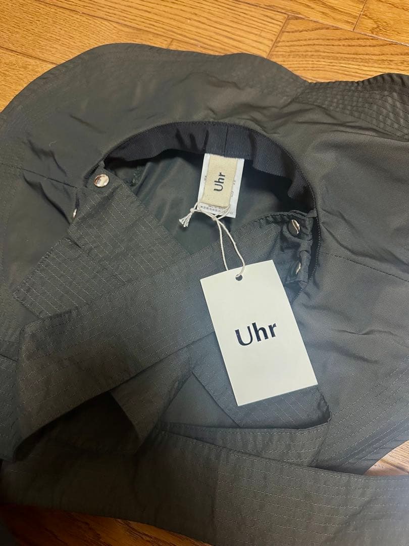 Uhr ウーア サンハット つば広ハット ダークブラウン 25SS 新品未使用