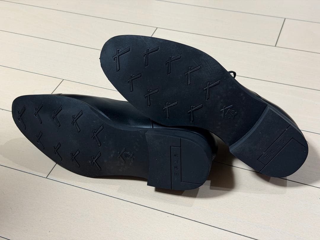 ＜美品＞三陽山長　防水友二郎　ストレートチップ