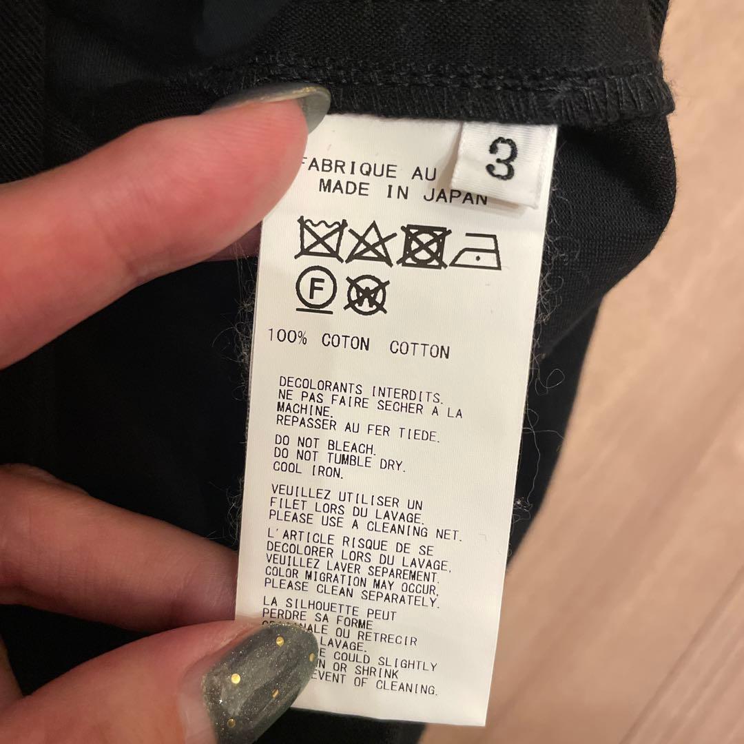 ヨウジヤマモトBLACK Scandal ブラックショートパンツ