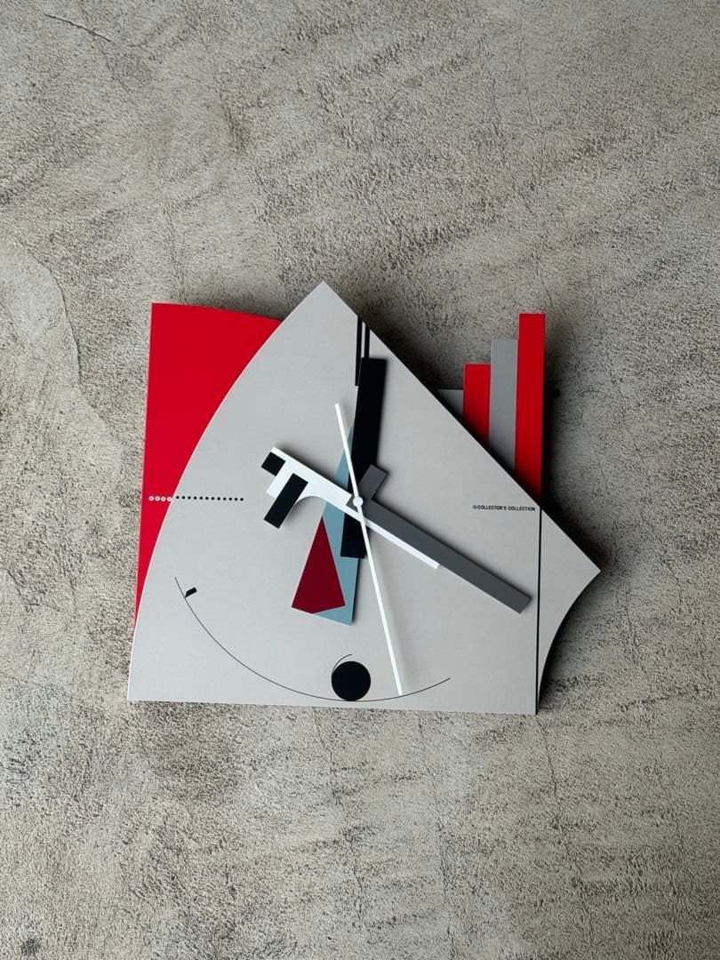 80’s ポストモダン掛け時計　三原昌平　ニコライカネッティ　メンフィス