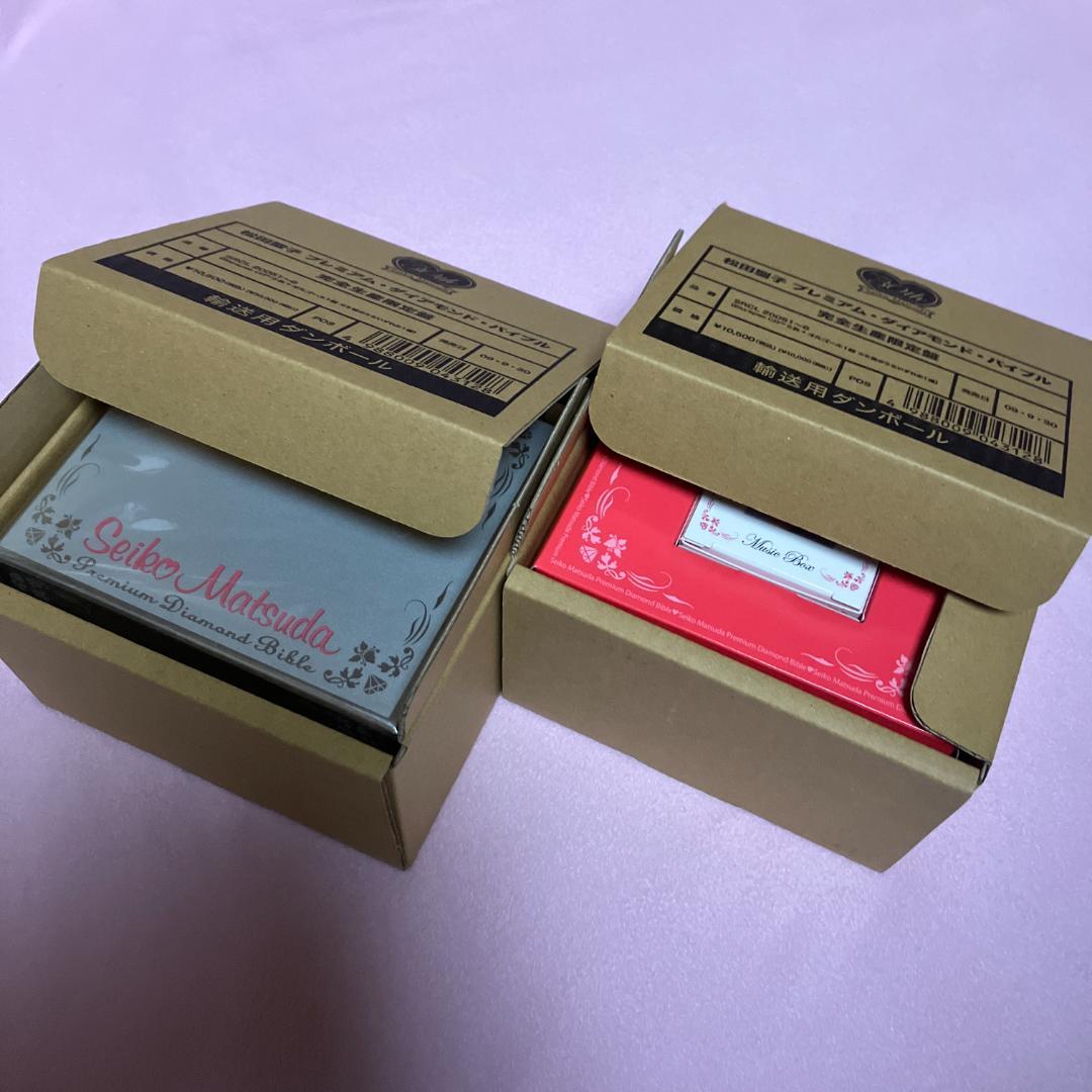 松田聖子 プレミアム・ダイアモンド・バイブル 新品未使用 オルゴール計3種セット
