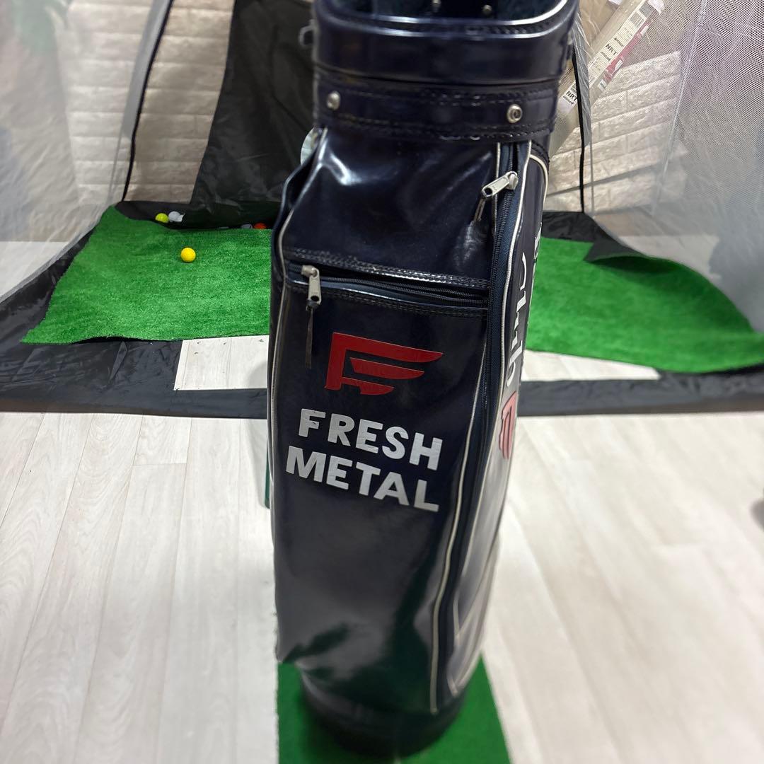 BURTON製　Founders Club ゴルフバッグ ネイビー　レトロ