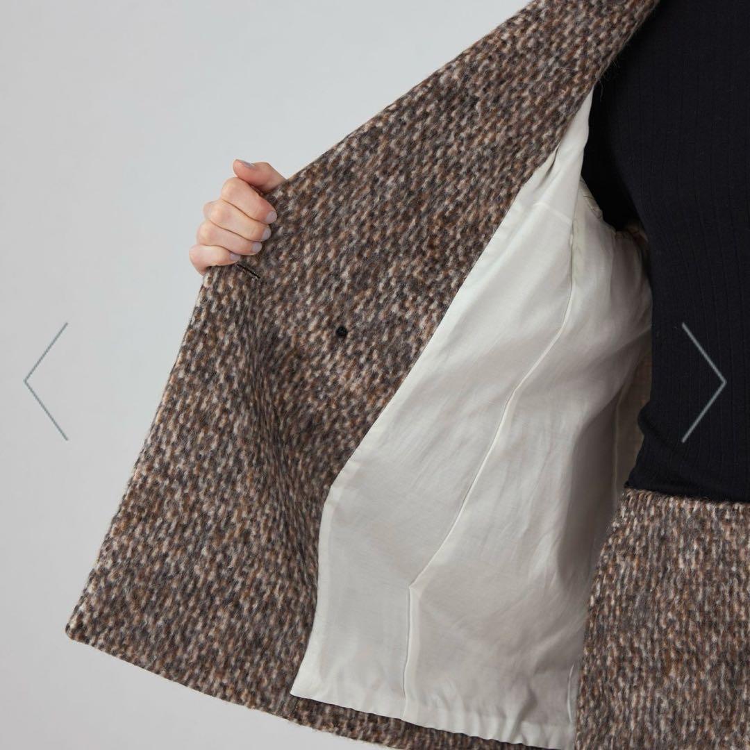 【TOMORROWLAND】MACPHEE美品 モヘヤミックスシャギージャケット