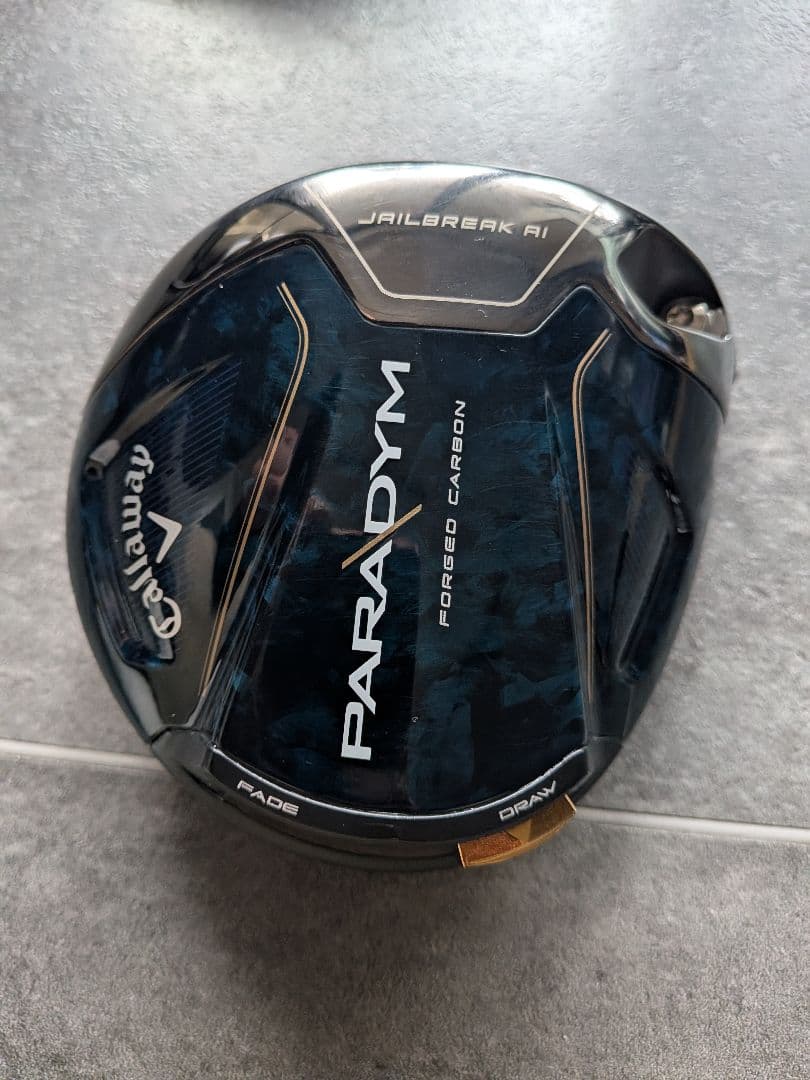 ●かなり美品　日本仕様●キャロウェイパラダイム　9° ヘッド単体