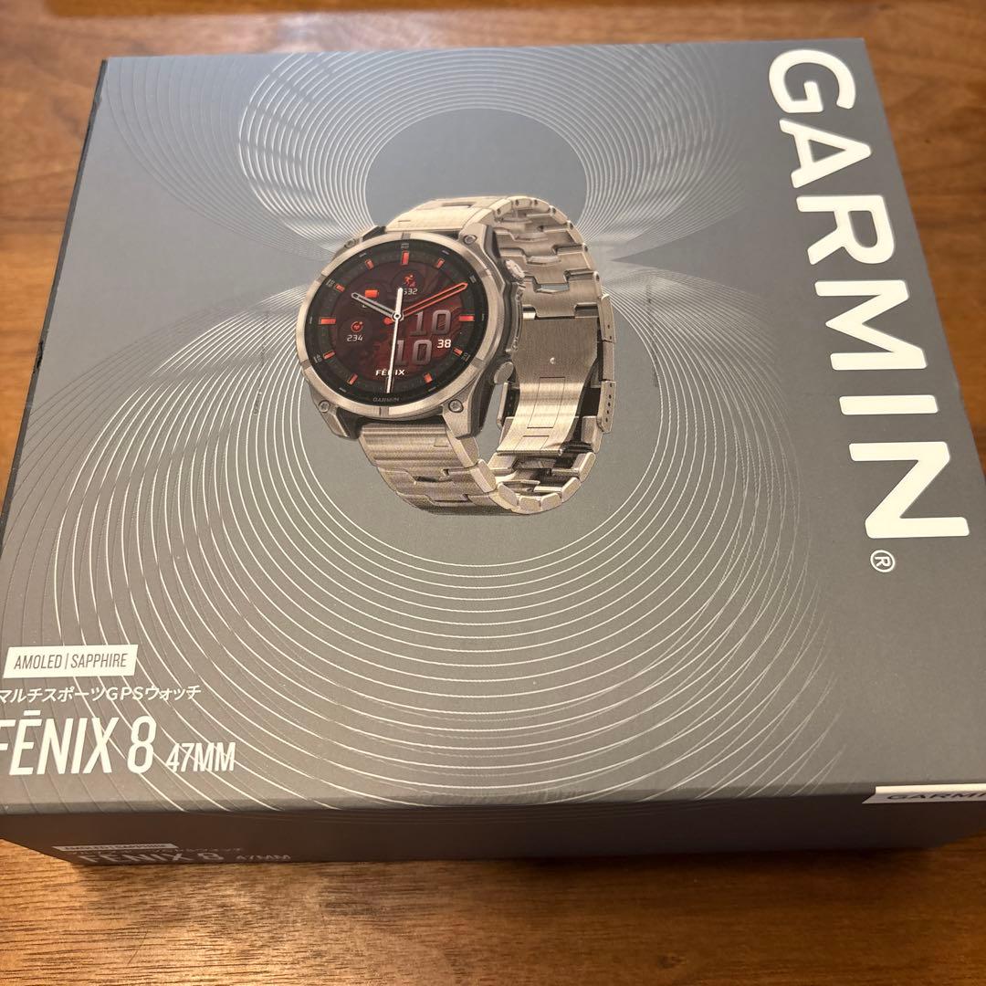 【箱付き】GARMIN 純正QuickFit F6 22mm Titanium