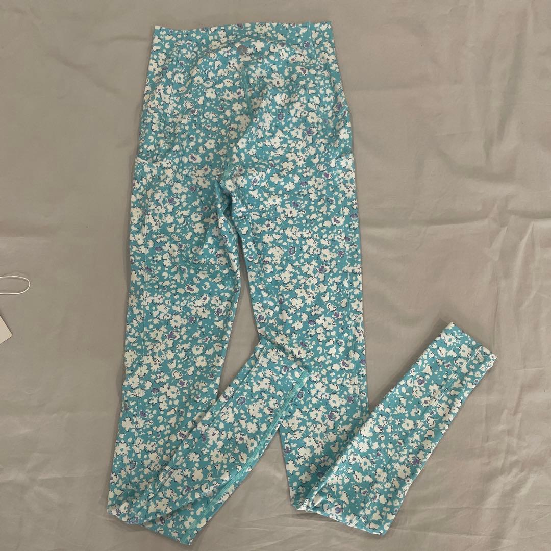 新品SUKALAスカーラ花柄ハイウエストレギンスXSサイズ