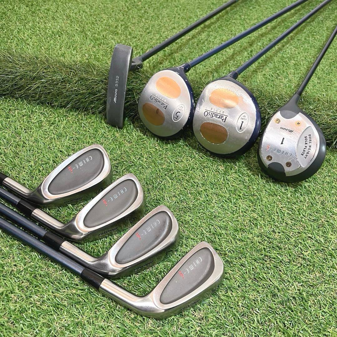 初心者オススメ Mizuno Paradiso レディースゴルフクラブ8本セット