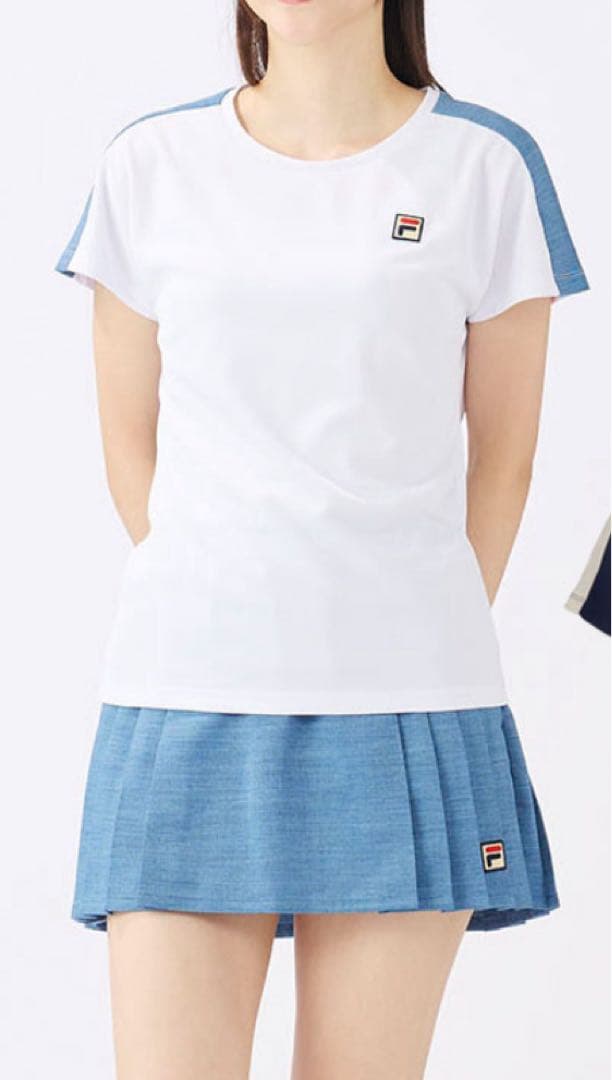 【新品・未使用】FILA フィラ　テニスウェア　セットアップ　美品