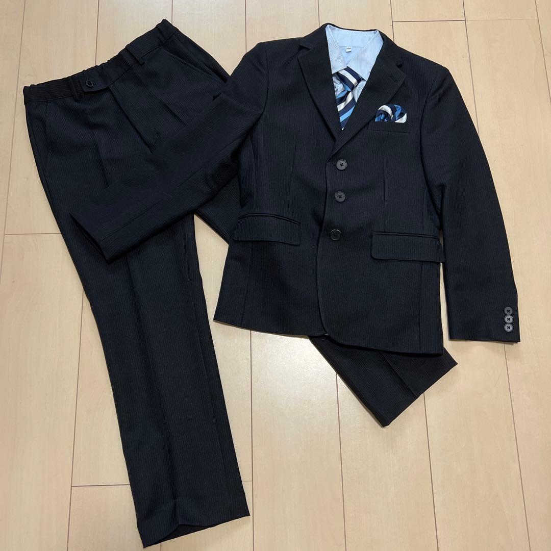 ☆美品150 卒業式 4点セット スーツ☆