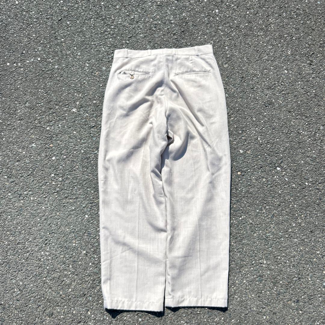 80s 〜 レーヨン 2tuck スラックス Arnold Palmer