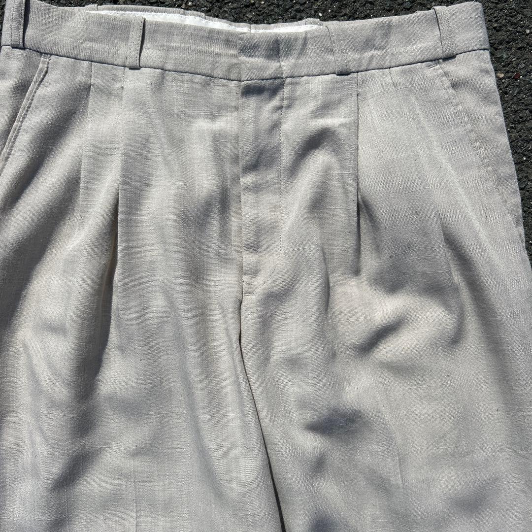 80s 〜 レーヨン 2tuck スラックス Arnold Palmer