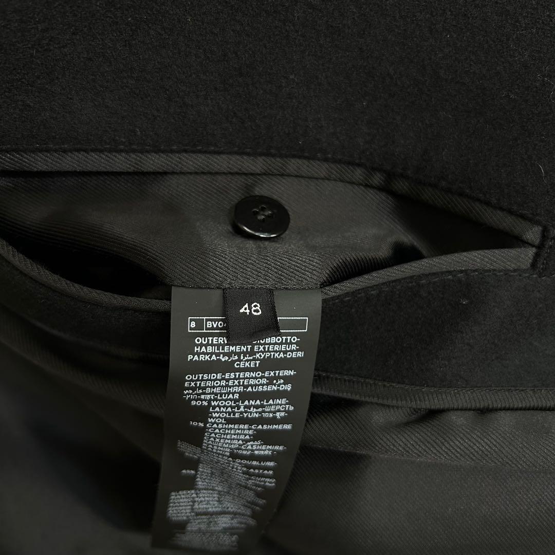 TOM FORD トムフォード ピーコート ウールカシミア ブラック サイズ48