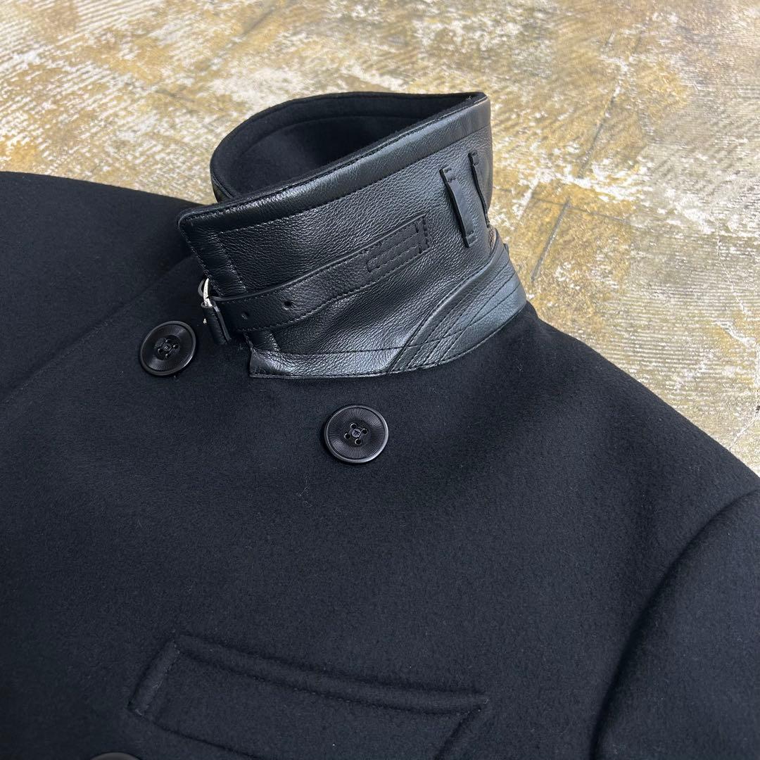 TOM FORD トムフォード ピーコート ウールカシミア ブラック サイズ48