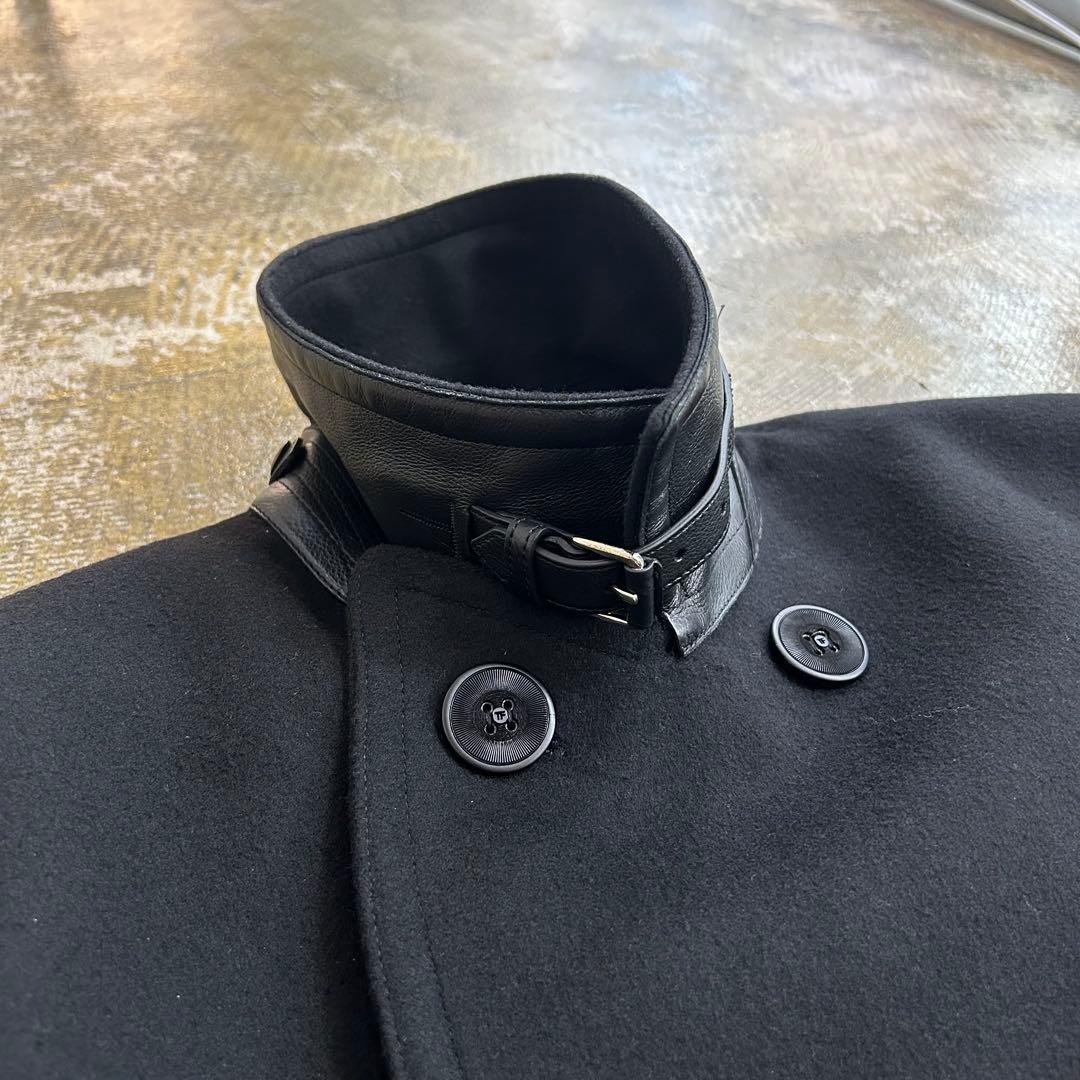 TOM FORD トムフォード ピーコート ウールカシミア ブラック サイズ48