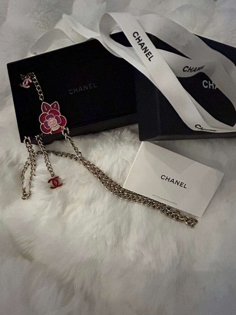 希少CHANEL チェーンベルト♡ヴィンテージフラワーネックレス1メートル１cm