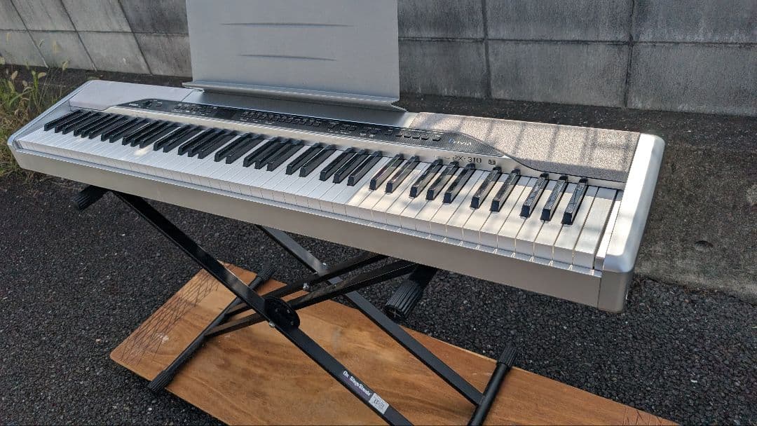 エリア送料込み CASIO 電子ピアノ PX-310 2007年製 激美品(2)