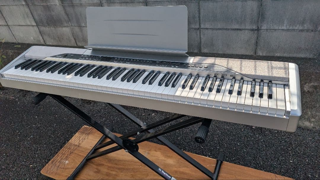エリア送料込み CASIO 電子ピアノ PX-310 2007年製 激美品(2)
