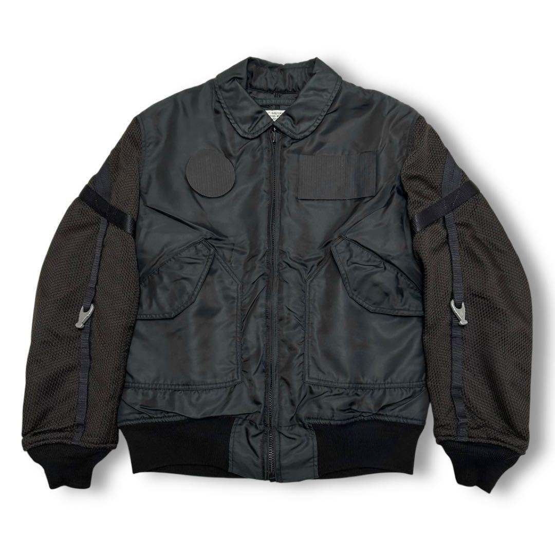 01AW GENERAL RESEARCH フライト ジャケット 黒 MA-1