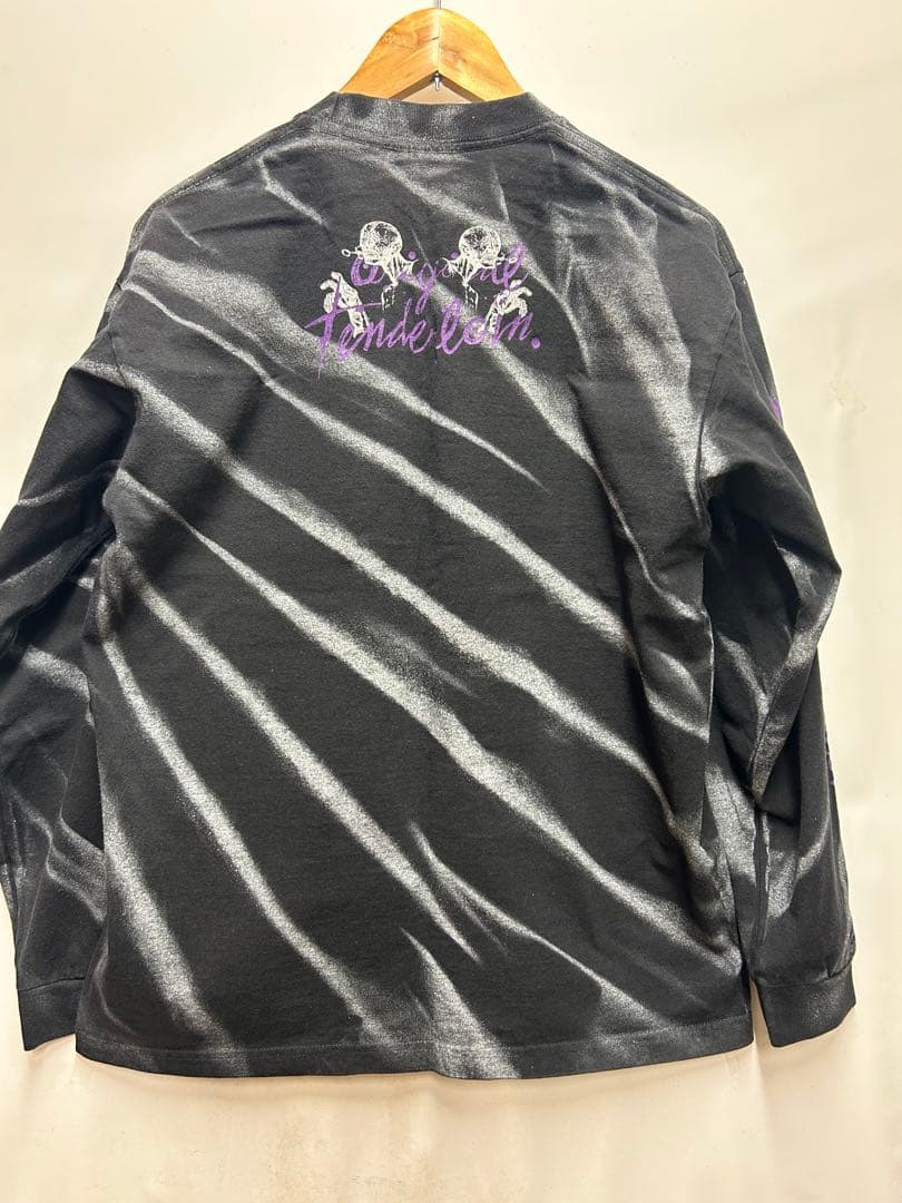 Tenderloin テンダーロイン　ダリ　スカル　ロングスリーブTシャツ