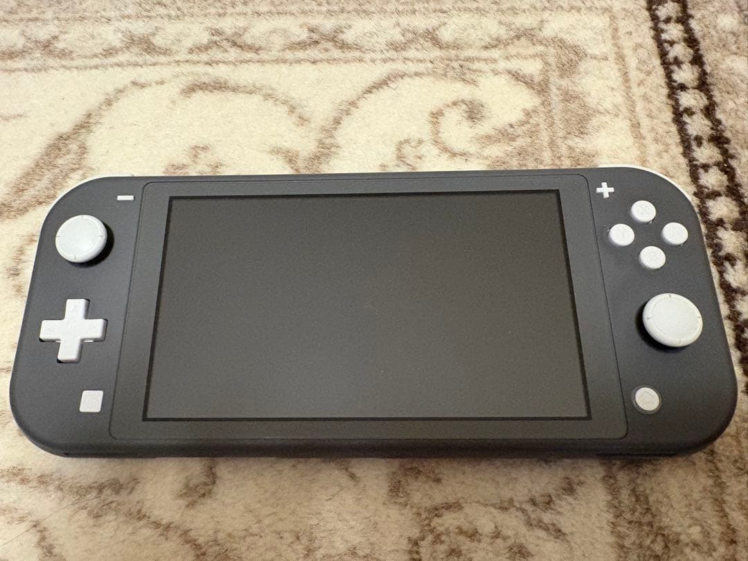Nintendo Switch Lite グレー本体、箱、充電器＋おまけ付き