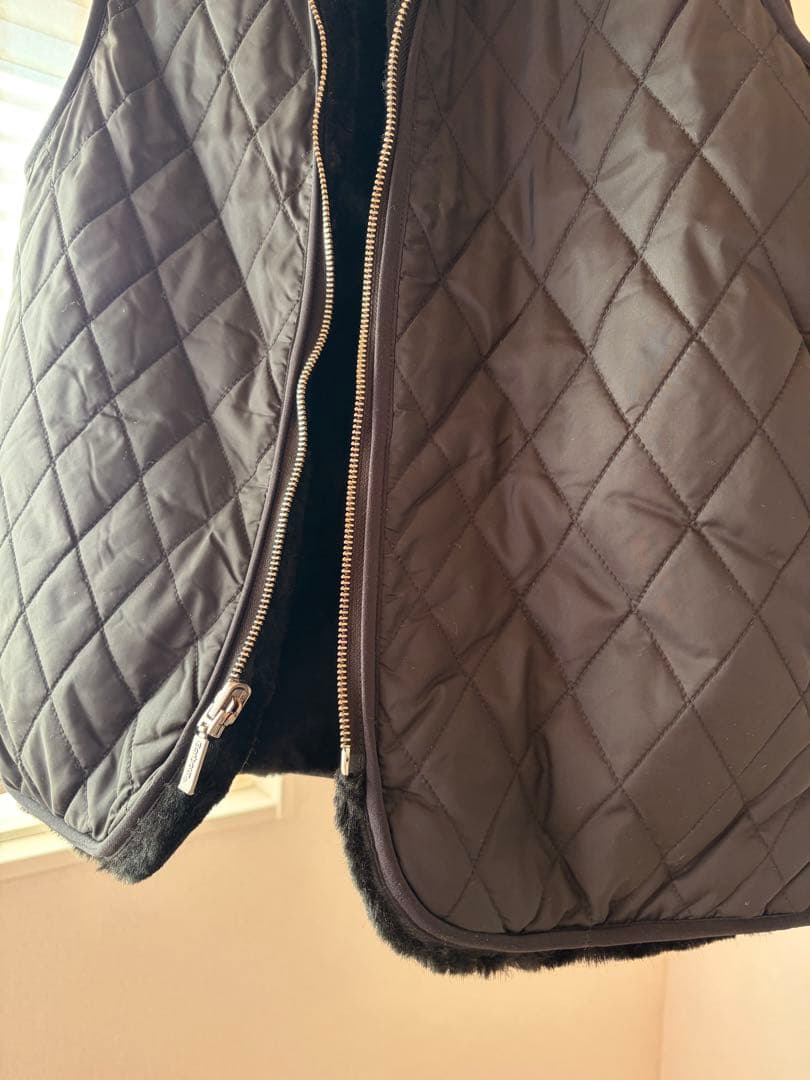 未使用タグ付き　バブアー　リバーシブルベスト　サイズ8