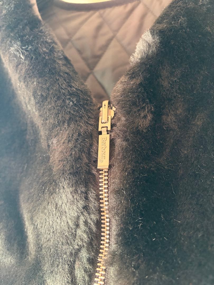 未使用タグ付き　バブアー　リバーシブルベスト　サイズ8