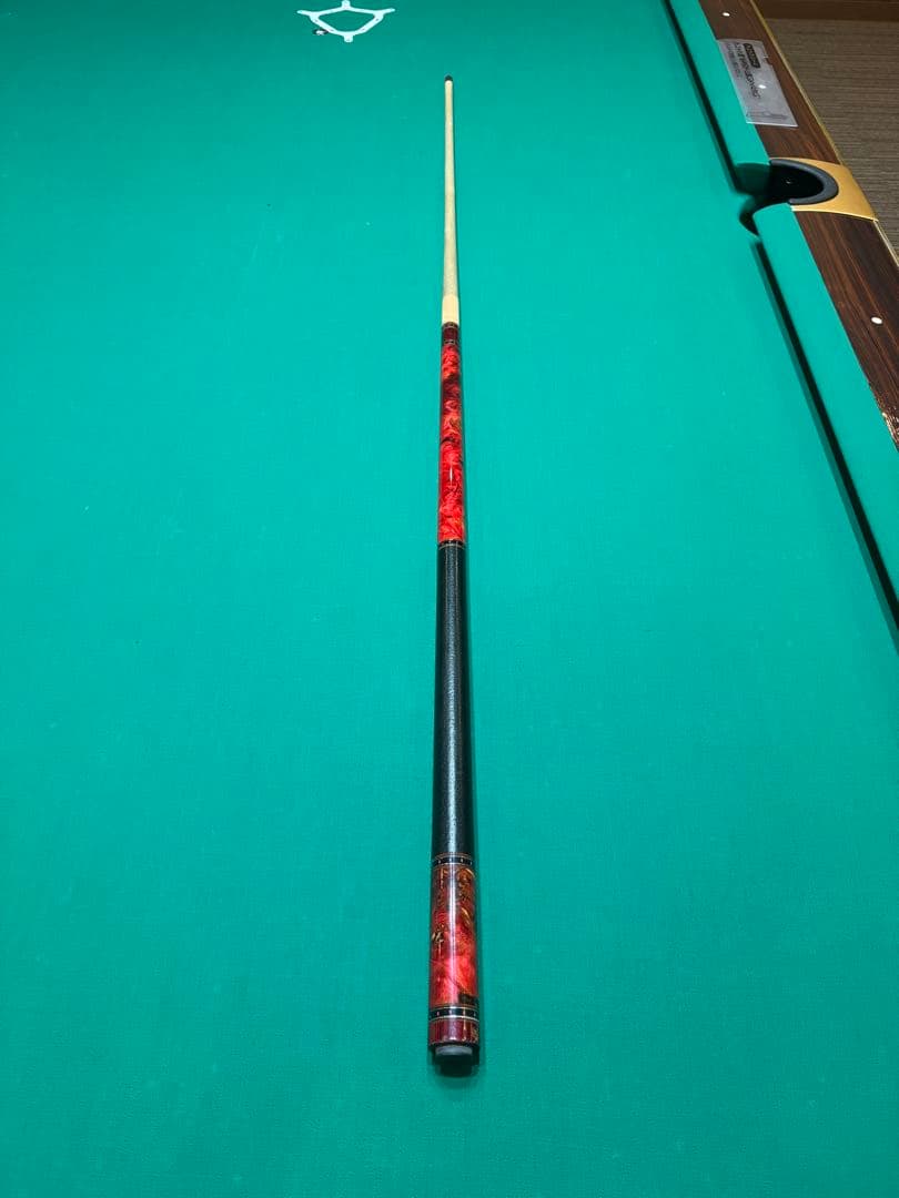ビリヤード　早川工房カスタムキュー　ハイテクシャフト