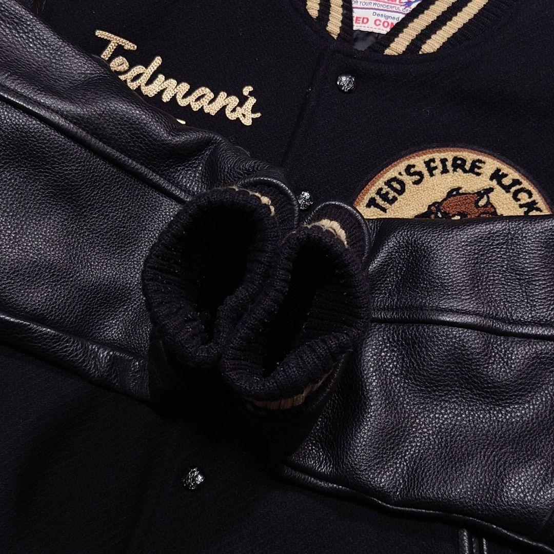 TEDMAN テッドマン 袖レザースタジャン 250着限定 40