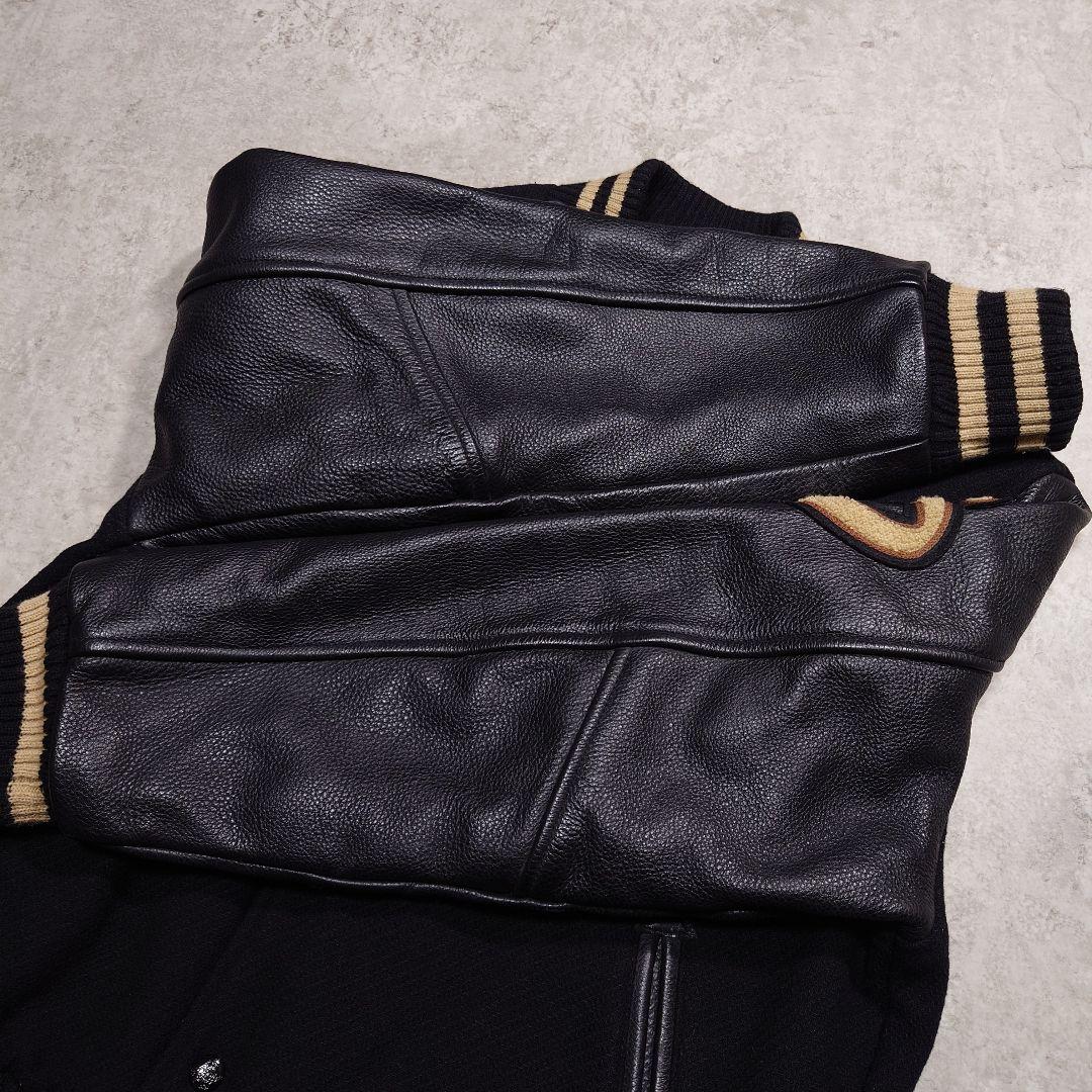 TEDMAN テッドマン 袖レザースタジャン 250着限定 40