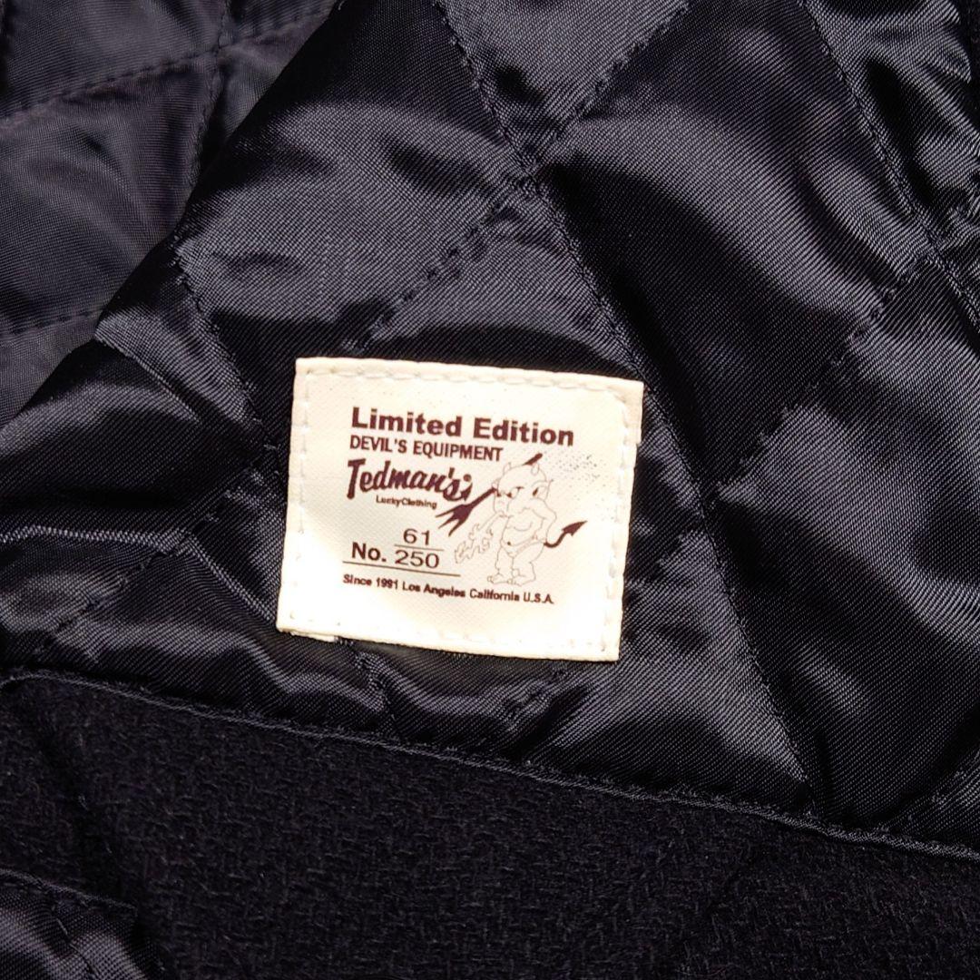 TEDMAN テッドマン 袖レザースタジャン 250着限定 40