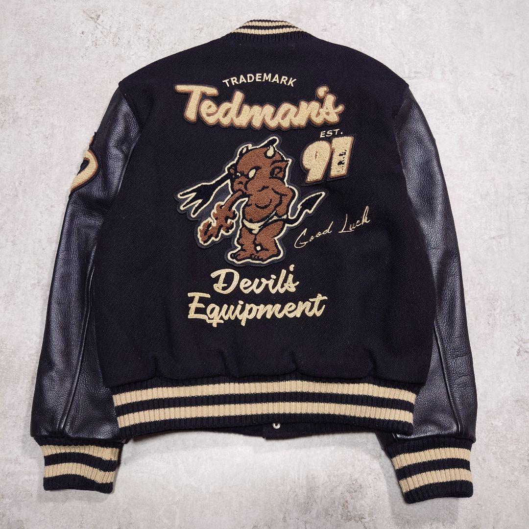 TEDMAN テッドマン 袖レザースタジャン 250着限定 40