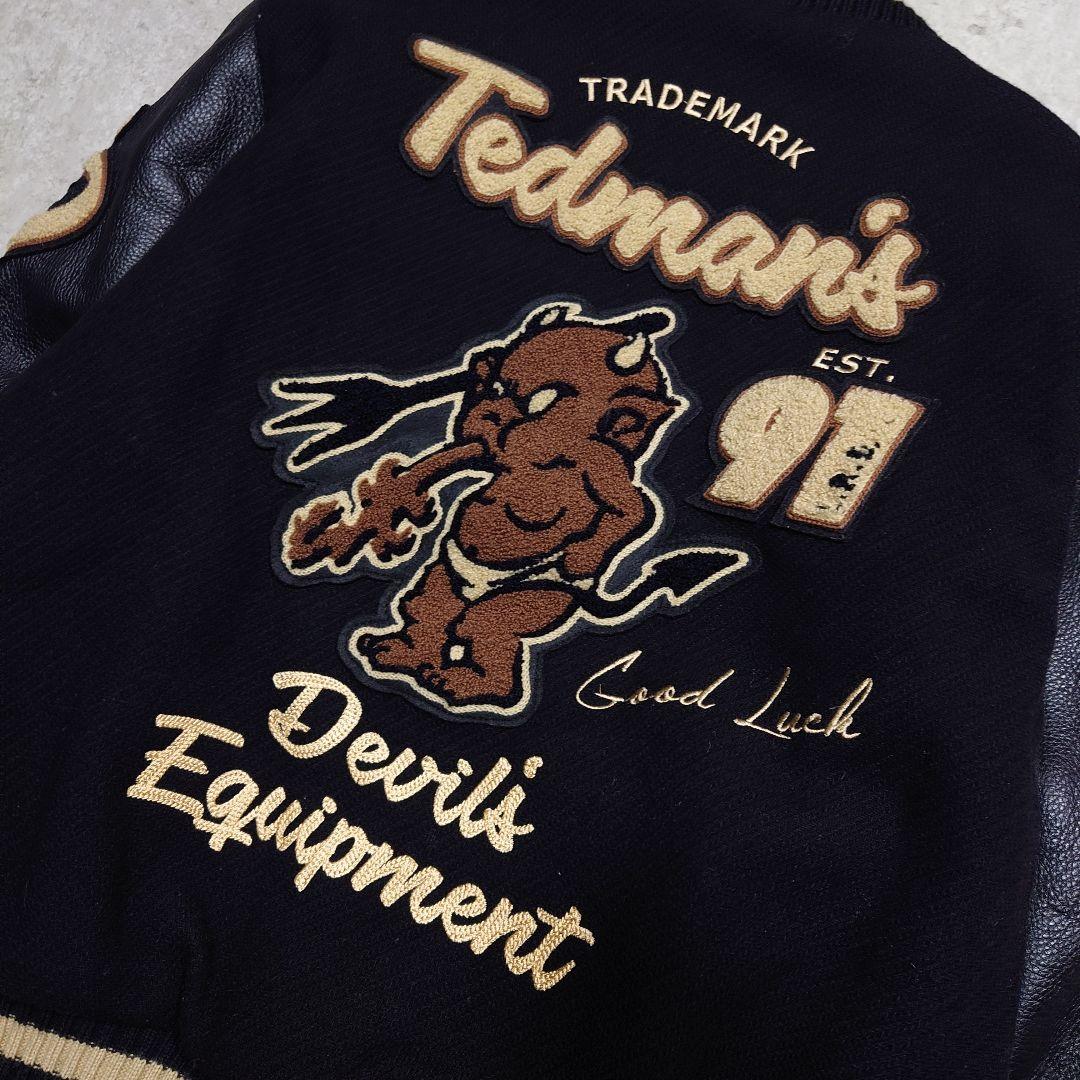 TEDMAN テッドマン 袖レザースタジャン 250着限定 40