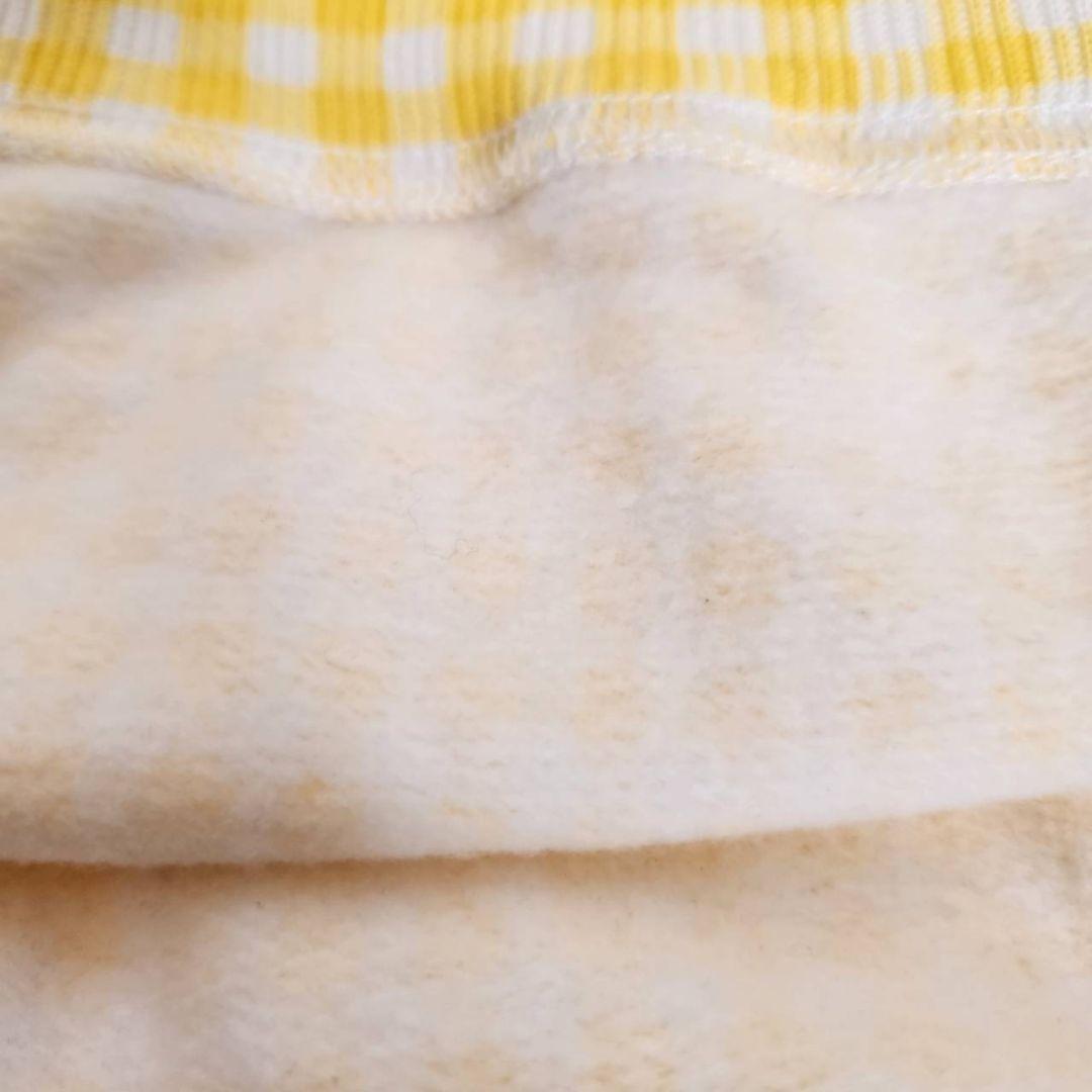 ​【希少品/新品】ポロラルフローレン ギンガムチェック スウェット イエローXS