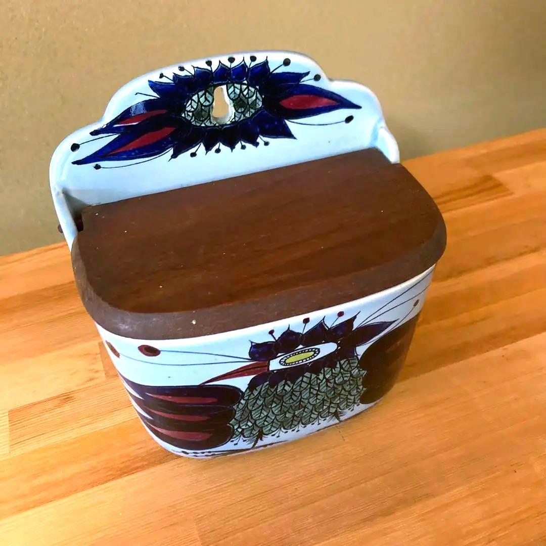 北欧ヴィンテージ食器 ロイヤルコペンハーゲン 　テネラの壁掛け　ソルトボックス