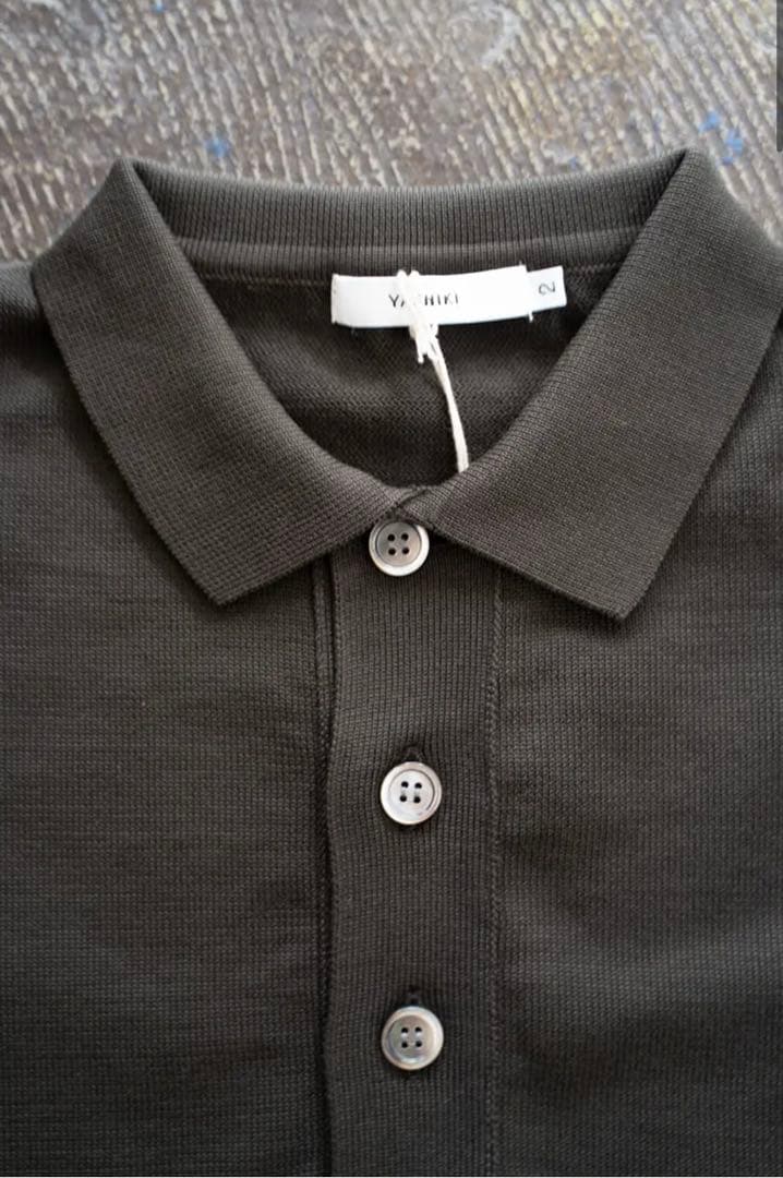 YASHIKI Yonaga Knit Polo 定価39050円