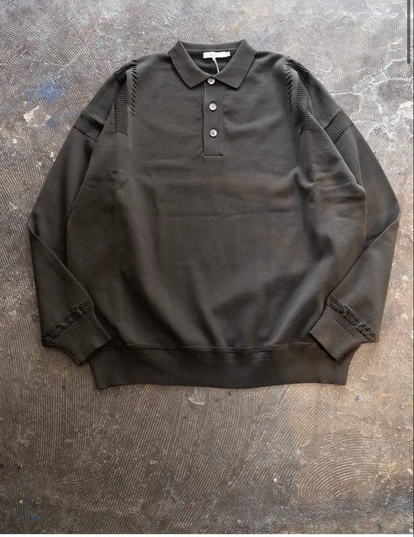YASHIKI Yonaga Knit Polo 定価39050円