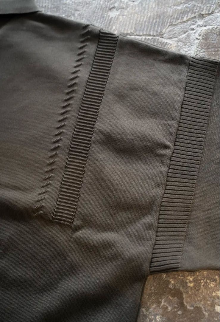 YASHIKI Yonaga Knit Polo 定価39050円