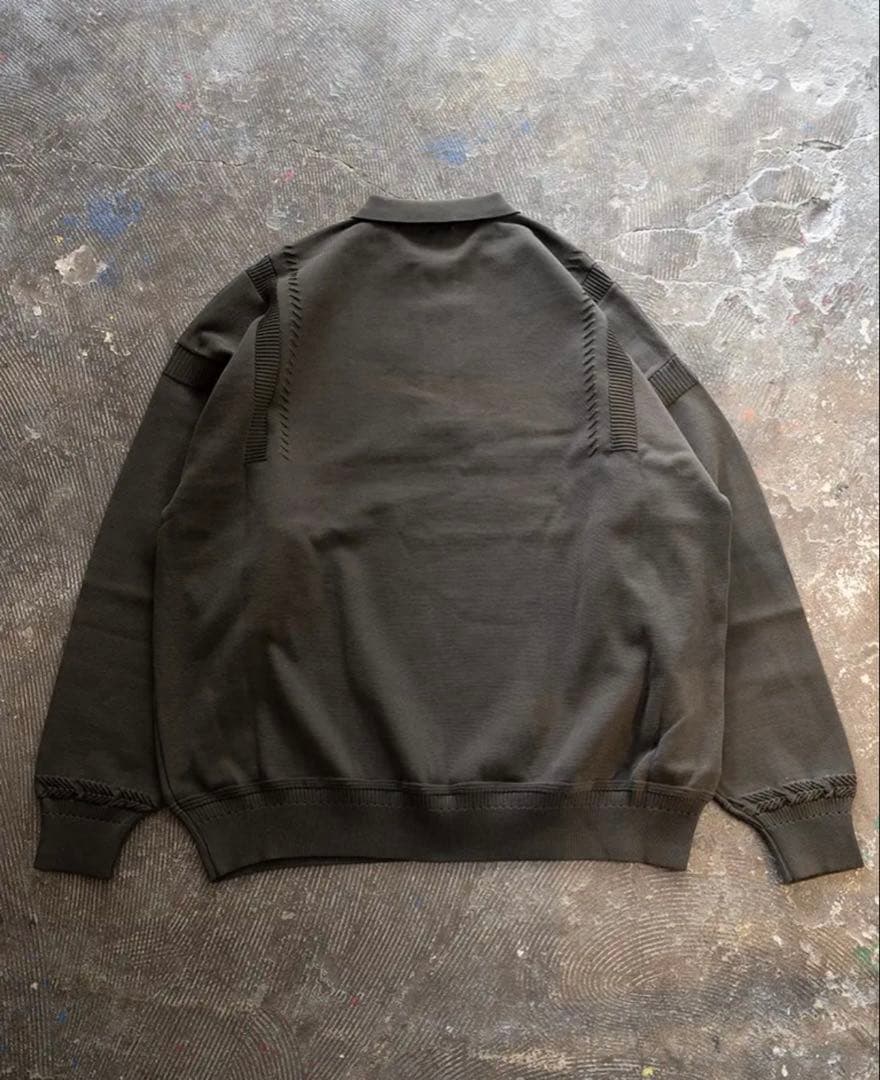 YASHIKI Yonaga Knit Polo 定価39050円